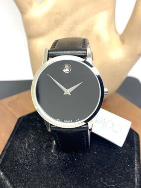 Movado | Accessories | Womens Movado Museum Watch Black  display picture 1
